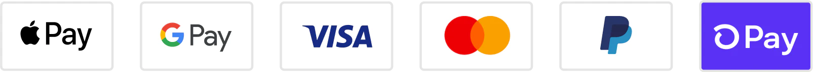 Accepted Payment Methods